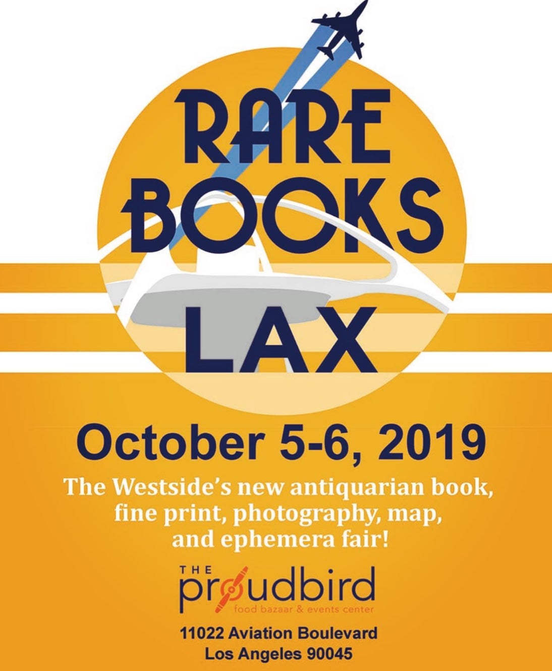 Rare Books LA at Proud Bird LAX