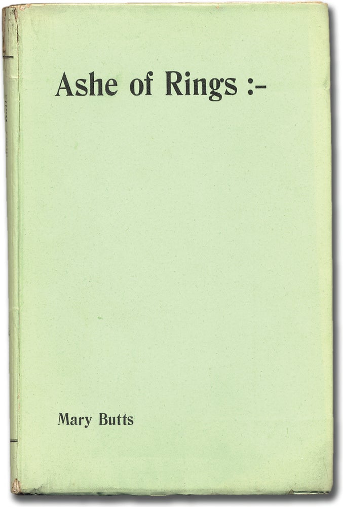 Item #105589 Ashe of Rings. Mary BUTTS.