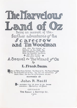 A Complete Collection of the Baum Oz Books
