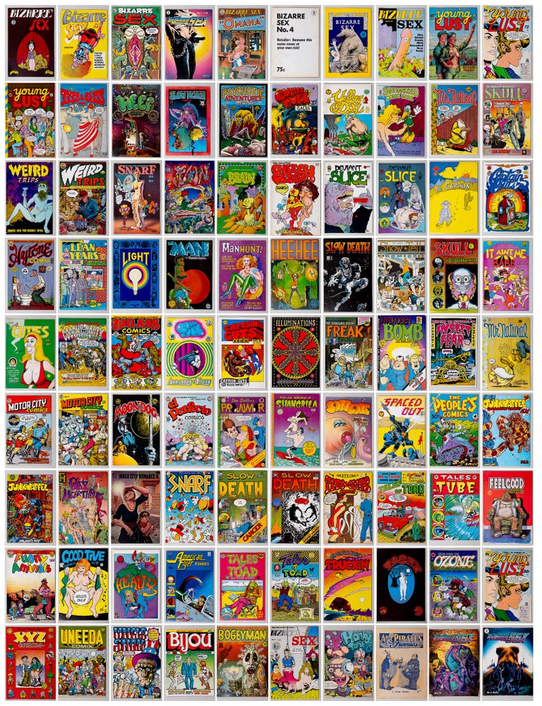 Item #1058 A Collection of 112 Underground Comics from the 1960s and 1970s. Underground Comix.
