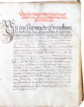 An Original Manuscript Constitution