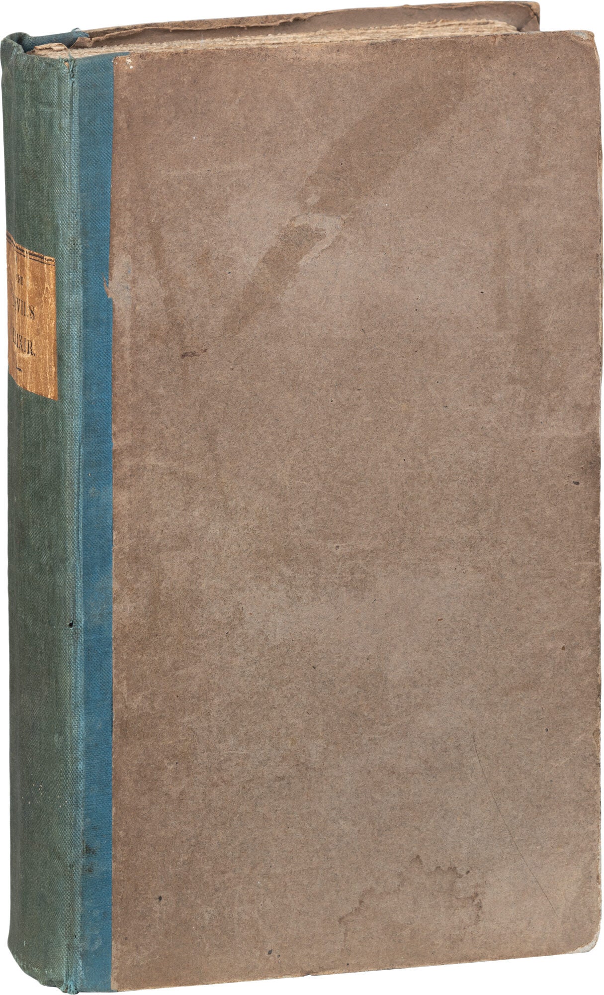 The Devil's Elixir | E. T A. Hoffmann | First Edition