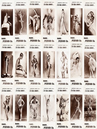 Item #1261 21 Photo Promotional Cards for L'Exposition Coloniale Performances; Pernod Fils...