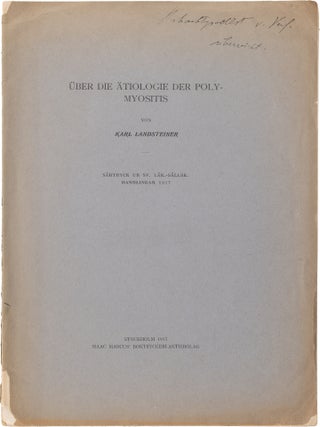 Six Offprints on Immunochemistry, Inscribed to Hans Sachs