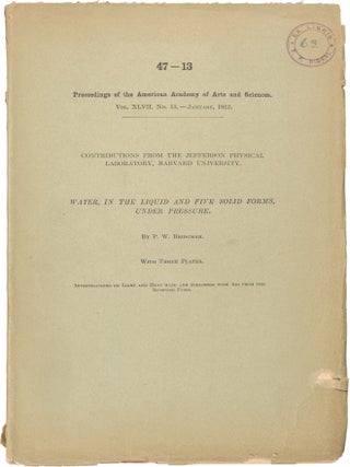 Two Papers on High-Pressure Ice