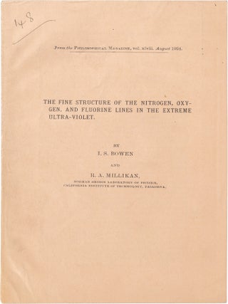 Eight Offprints on Extreme Ultraviolet Spectroscopy