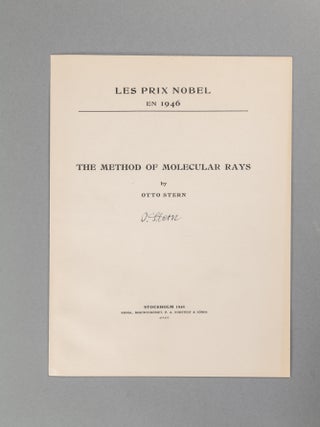 An Archive of Letters and 69 Signed Nobel Lectures in Physics, Chemistry, and Physiology or Medicine