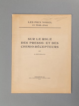 An Archive of Letters and 69 Signed Nobel Lectures in Physics, Chemistry, and Physiology or Medicine