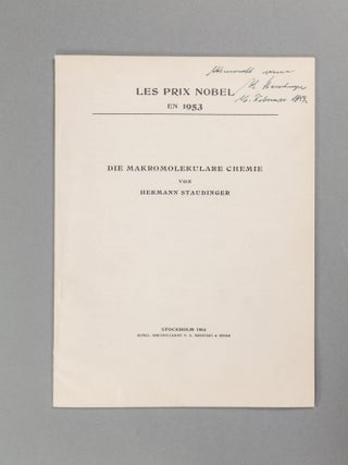 An Archive of Letters and 69 Signed Nobel Lectures in Physics, Chemistry, and Physiology or Medicine