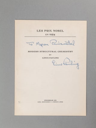 An Archive of Letters and 69 Signed Nobel Lectures in Physics, Chemistry, and Physiology or Medicine