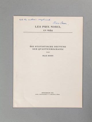 An Archive of Letters and 69 Signed Nobel Lectures in Physics, Chemistry, and Physiology or Medicine