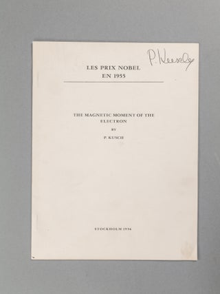 An Archive of Letters and 69 Signed Nobel Lectures in Physics, Chemistry, and Physiology or Medicine