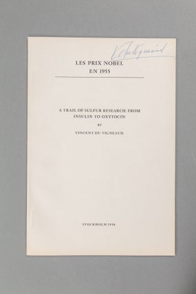An Archive of Letters and 69 Signed Nobel Lectures in Physics, Chemistry, and Physiology or Medicine