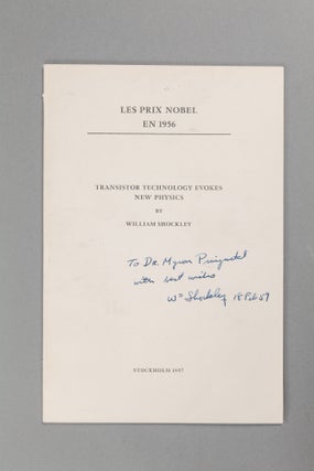 An Archive of Letters and 69 Signed Nobel Lectures in Physics, Chemistry, and Physiology or Medicine
