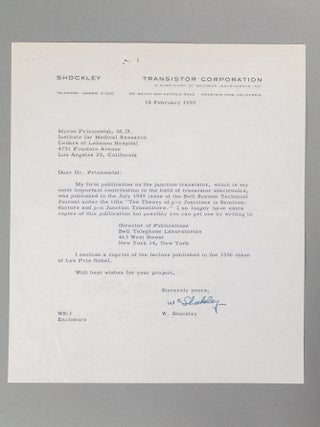 An Archive of Letters and 69 Signed Nobel Lectures in Physics, Chemistry, and Physiology or Medicine