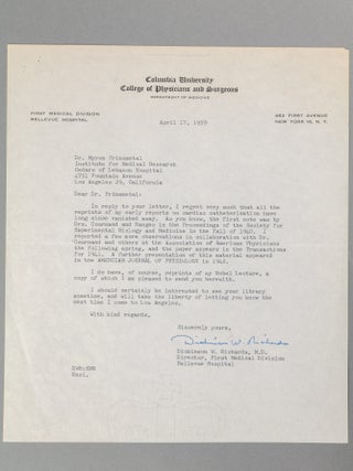 An Archive of Letters and 69 Signed Nobel Lectures in Physics, Chemistry, and Physiology or Medicine