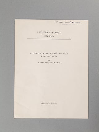 An Archive of Letters and 69 Signed Nobel Lectures in Physics, Chemistry, and Physiology or Medicine