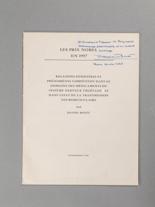 An Archive of Letters and 69 Signed Nobel Lectures in Physics, Chemistry, and Physiology or Medicine
