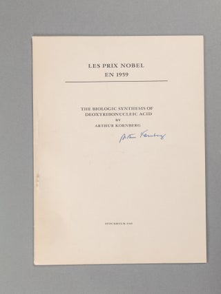 An Archive of Letters and 69 Signed Nobel Lectures in Physics, Chemistry, and Physiology or Medicine