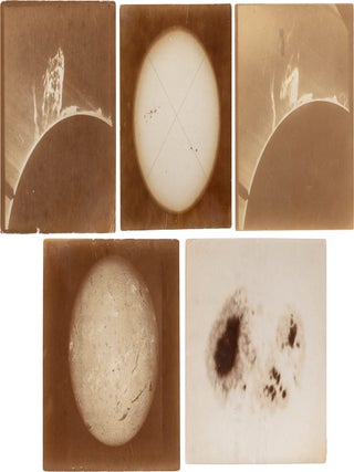 Item #1311 Five Spectroheliograph Photographs of the Sun. John Evershed