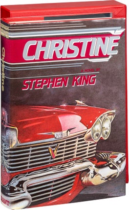 Item #1338 Christine. Stephen King, Stephen Gervais