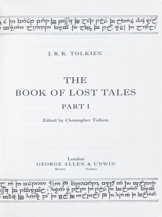 The History of Middle Earth, Volumes 1-12, and The Silmarillion