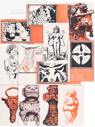 Item #1349 12 Postcards from the Diana Press. Casey Czarnik, Coletta Reid