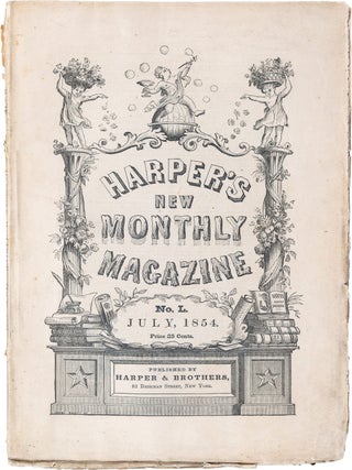 Item #1368 The Happy Failure; in Harper&rsquo;s New Monthly Magazine. Herman Melville