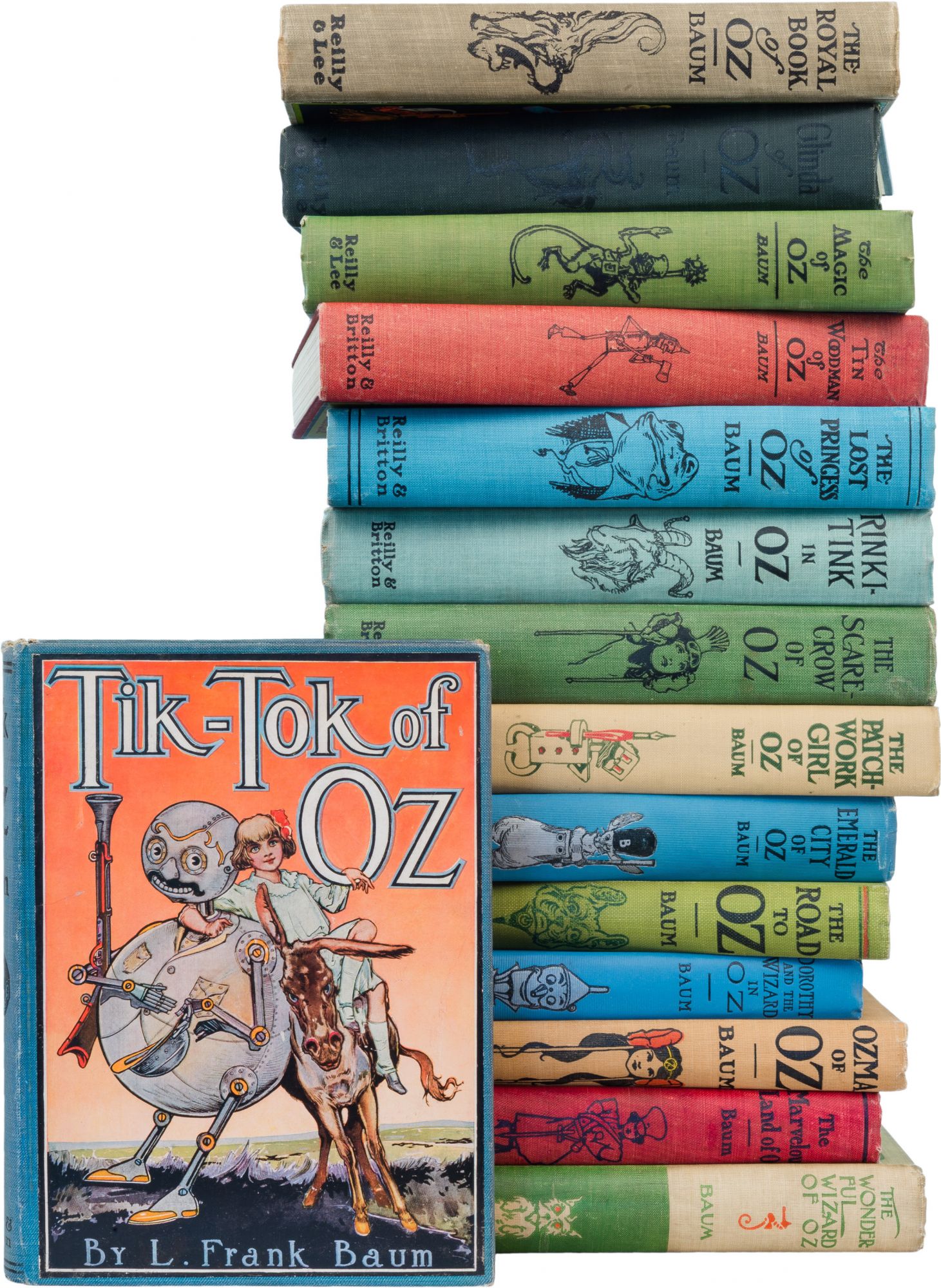 A Complete Collection of the Baum Oz Books L Frank Baum First Edition