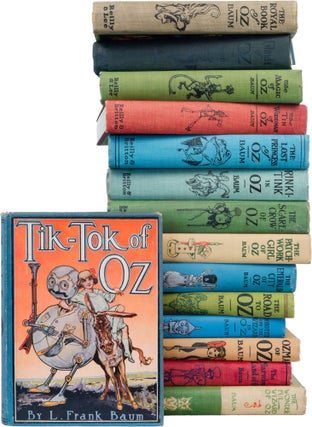 Item #270 A Complete Collection of the Baum Oz Books. L. Frank Baum