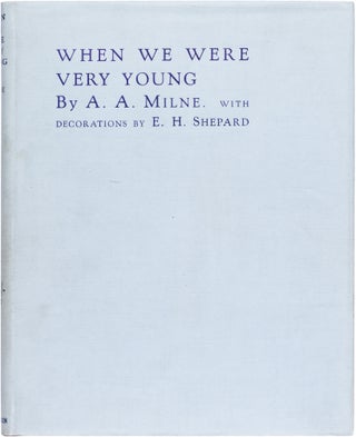 Item #32 When We Were Very Young. A. A. Milne