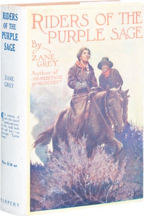 Item #336 Riders of the Purple Sage. Zane Grey
