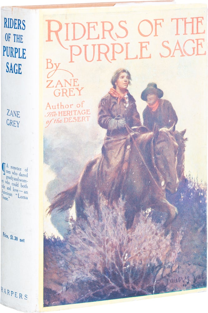 Item #336 Riders of the Purple Sage. Zane Grey.
