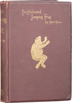 Item #342 The Celebrated Jumping Frog of Calaveras County and Other Sketches. Mark Twain