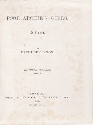 Poor Archie's Girls