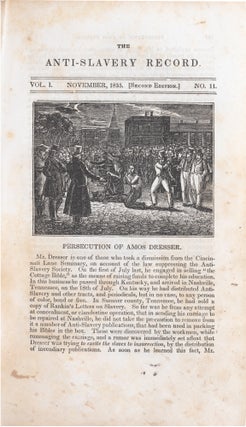 The Anti–Slavery Record. Vol. I, numbers 1–12