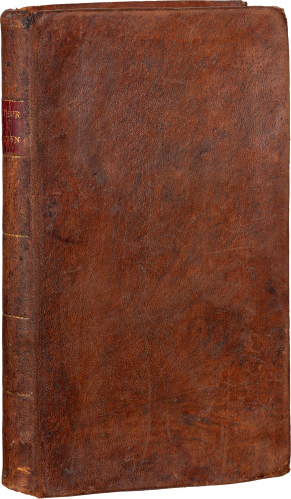 Item #431 Arthur Mervyn, or Memoirs of the Year 1793. Charles Brown.