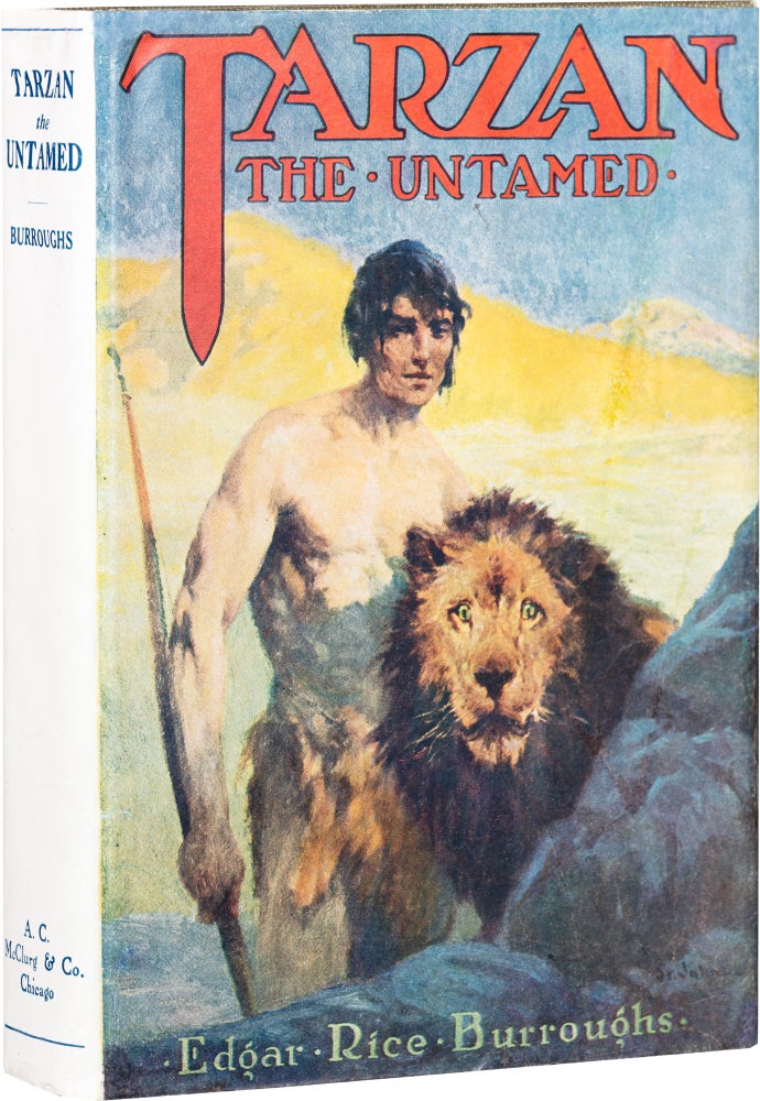 Item #433 Tarzan the Untamed. Edgar Rice Burroughs.
