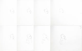 Archive of 17 Original Drawings of Winnie the Pooh and 1 Original Drawing of the Hundred Acre WoodFirst Edition