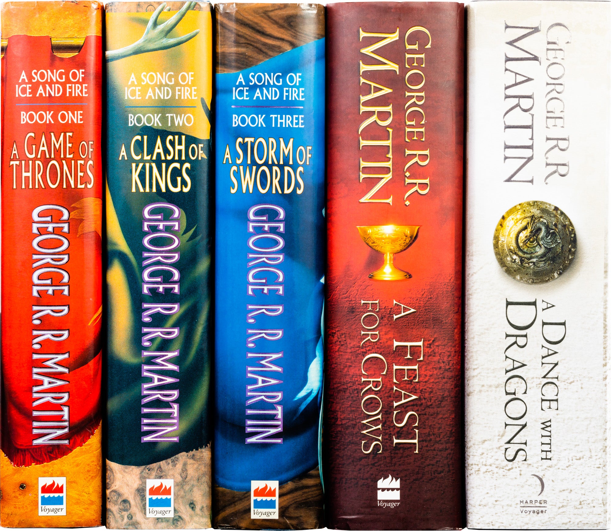 7 Book/set A Song Of Ice And Fire Adult Enlightenment Book,english
