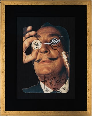 Overpainted Photographic Cutout Portrait