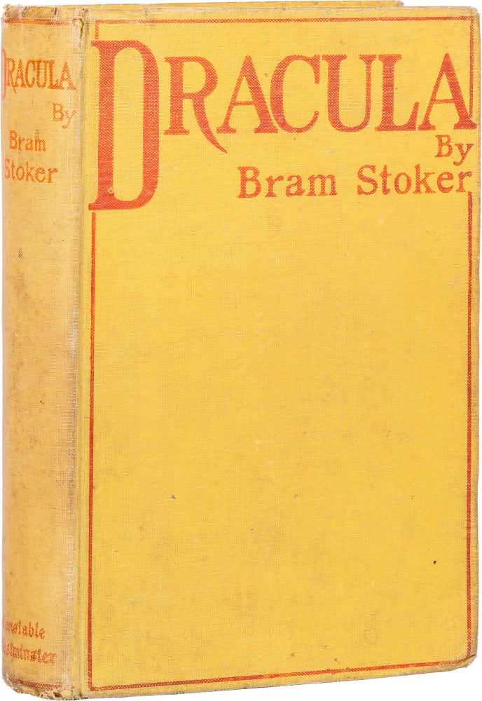 Item #494 Dracula. Bram Stoker.