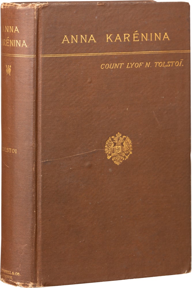 Item #496 Anna Karenina. Lyof Tolstoï, Leo Tolstoy.