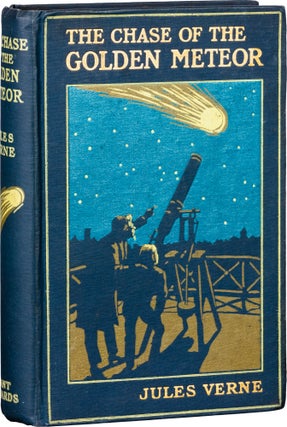 Item #499 The Chase of the Golden Meteor. Jules Verne