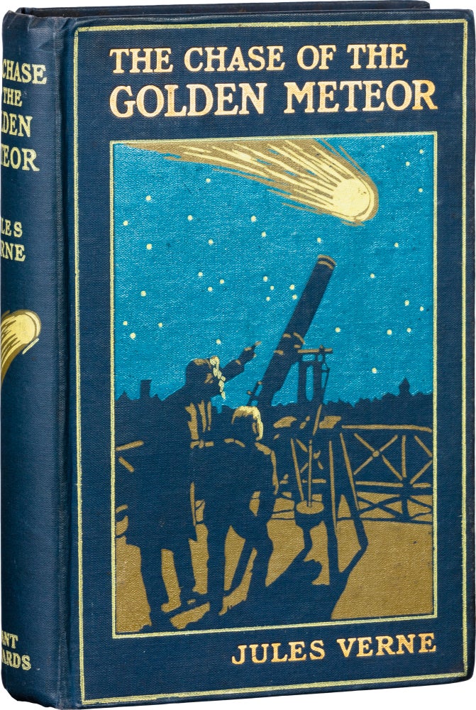 Item #499 The Chase of the Golden Meteor. Jules Verne.