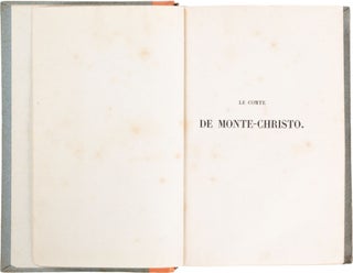 Le Comte de Monte–Christo; [The Count of Monte–Cristo]