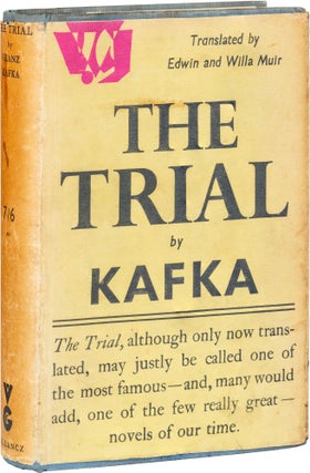 Item #747 The Trial. Franz Kafka
