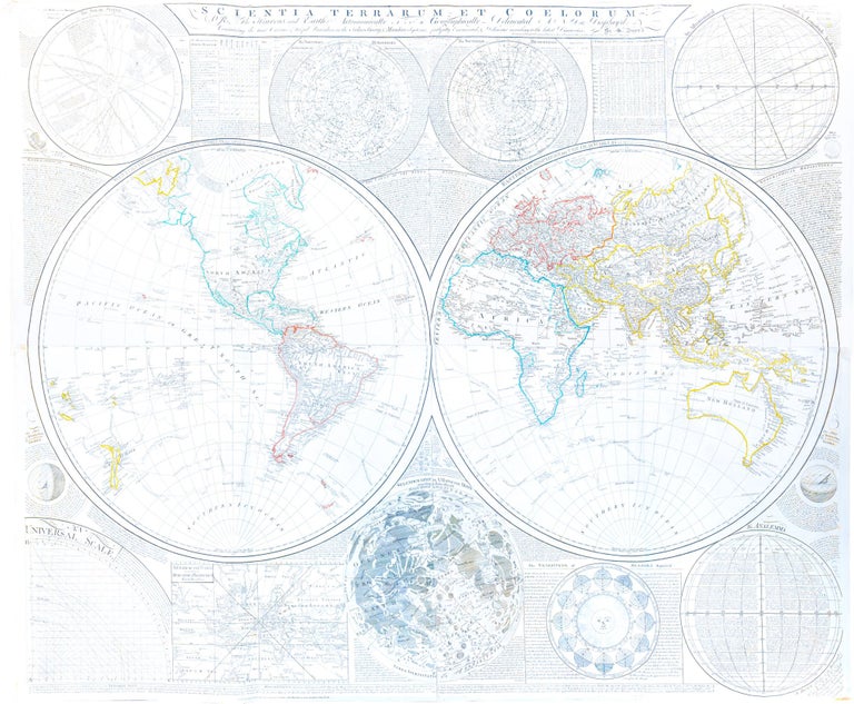 Item #760 A General Atlas Describing the Whole Universe. Thomas Kitchin.