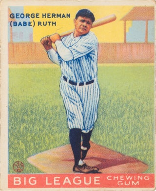 Goudey Gum Baseball Card