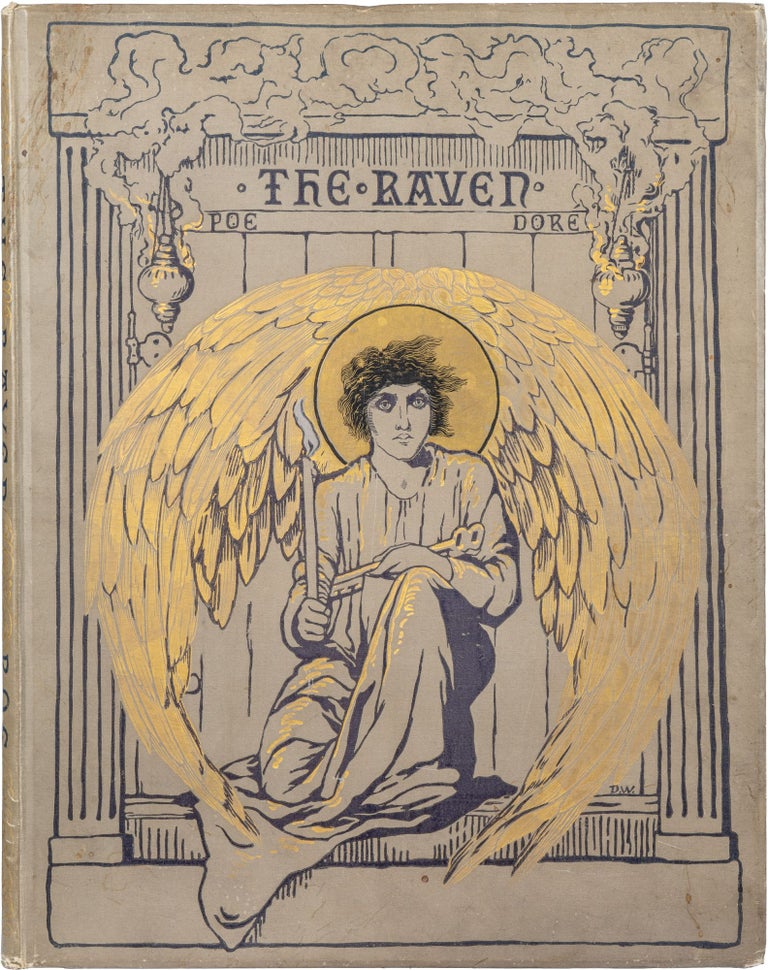 Item #822 The Raven. Edgar Allan Poe, Gustave Doré.